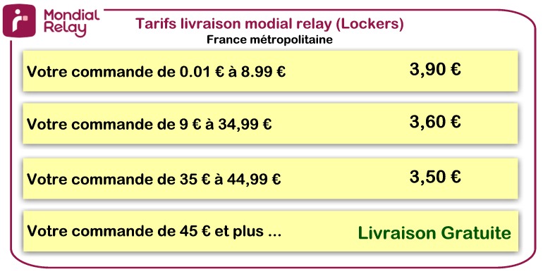 Livraison locker mondial relay - degrifencens